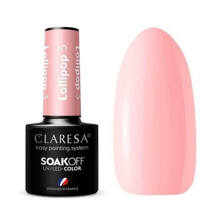 Ojă UV, Claresa, Lollipop, 5ml