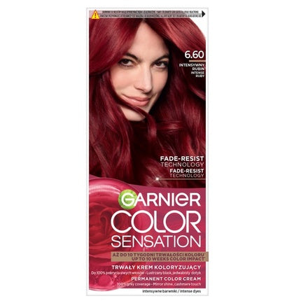 Cremă vopsea de păr Garnier Color Sensation 6.60 Intense Ruby, 51 g