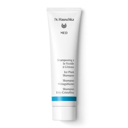 Șampon Dr. Hauschka Med Ice Plant 150ml, alb cu bandă albastră