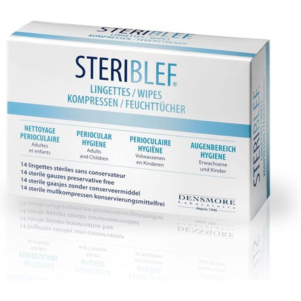 Lingete sterile Densmore Steriblue, 10 lingete/plic