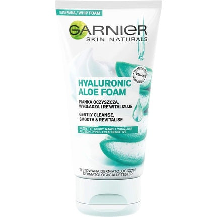 Spumă de curățare facială, Garnier Skin Naturals, Hyaluronic Aloe, 150ml