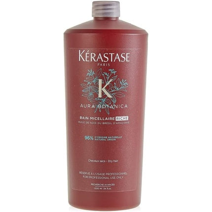 Șampon Kérastase Aura Botanica Bain Micellaire Riche, 1000 ml, roșu