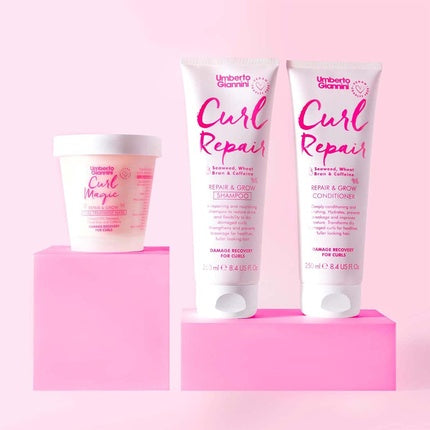 Mască păr, Umberto Giannini, Curl Magic, roz
