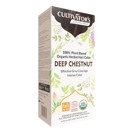 Vopsea Păr, Cultivator's, Deep Chestnut, Herbal