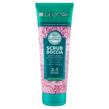 Gel de duș exfoliant Geomar Silky, 250ml