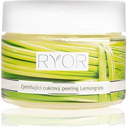 Exfoliant cu zahăr Ryor, Lemongrass, 474g