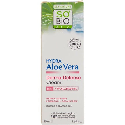 Cremă Față So'bio Étic Hydra Aloe Vera Alb 50ml