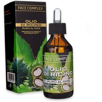Ulei de Ricin Pur 100ml - Face Complex, Ambalaj Sticlă cu Picurator