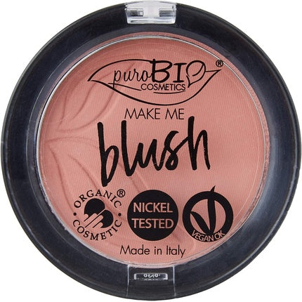 Fard de Obraz, PuroBio, Coral Pink, 30g