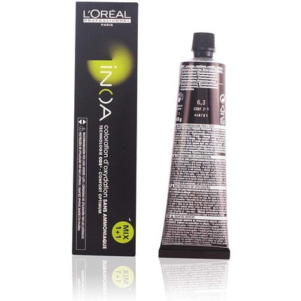 Vopsea de păr, L'Oréal Professionnel, Inoa 6.3, blond închis auriu