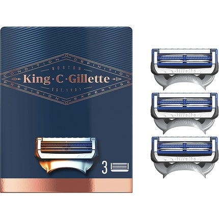 King C. Gillette SkinGuard Sensitive Razor Blades, 3 bucăți