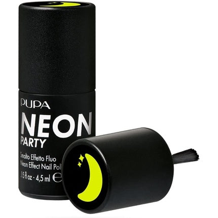 Smalton Pupa Neon Party Full Moon Yellow, galben neon, 4.5 ml
