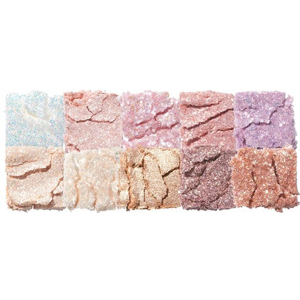 Paletă farduri, Rom&Nd, Light & Glitter, 10 culori
