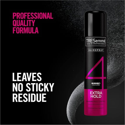 Fixativ TRESemmé Extra Hold, 250ml, negru-roz