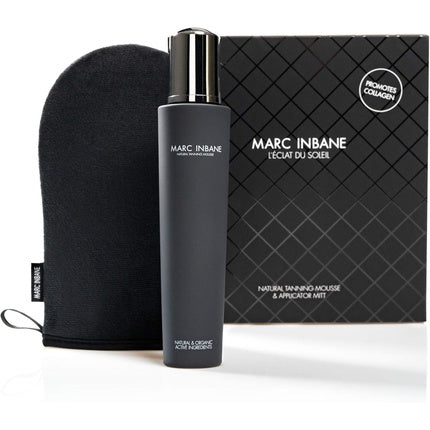 Mousse Bronzant Corp, Marc Inbane, L'Eclat Du Soleil, cu Mănuță, 150ml, Negru