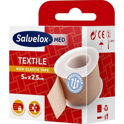 Salvelox Textile, Plasturi Hipoalergenici, 5x2.5cm