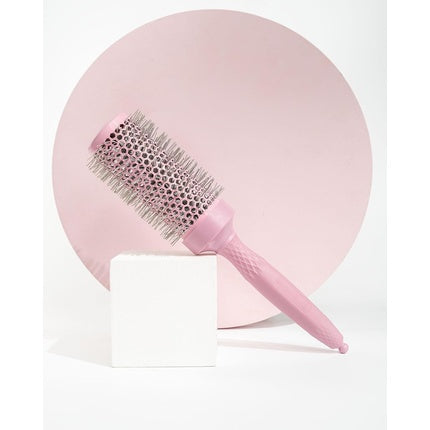 Brushă rotundă Radial Vent Brush Medium, roz, cu perii metalice