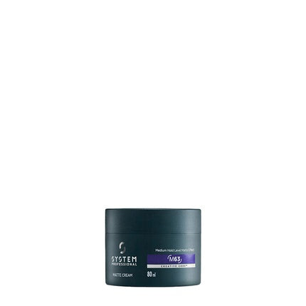 Styling Cream, System Professional, Man Matte Creme 80ml, culoare verde închis