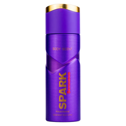 Spray deodorant Khadlaj Spark Sensuous, 128 g, violet