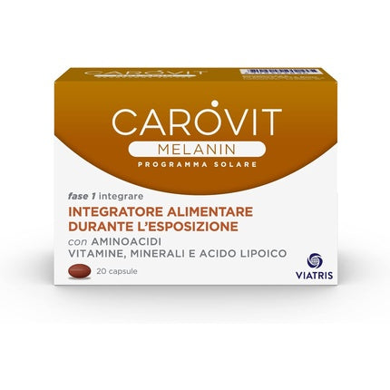 Supliment alimentar, Carovit, Melanin, capsule, 20 buc