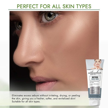 Lapte demachiant, Naturalium, Facial Whitening, 175ml