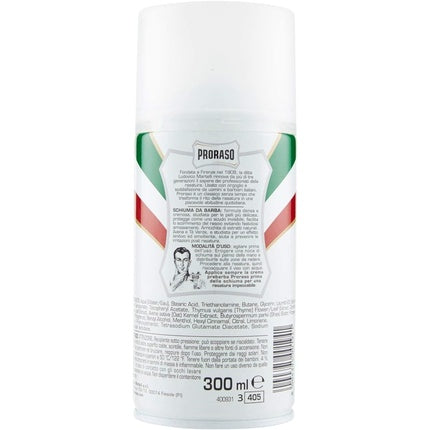 Spumă de Ras Sensibil, Proraso, 380g
