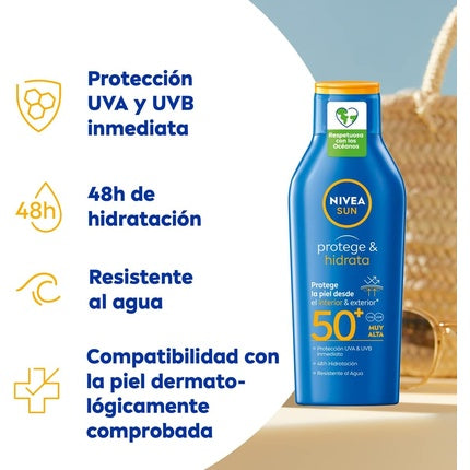 Lotiune solara, Nivea Sun, SPF50, 400ml