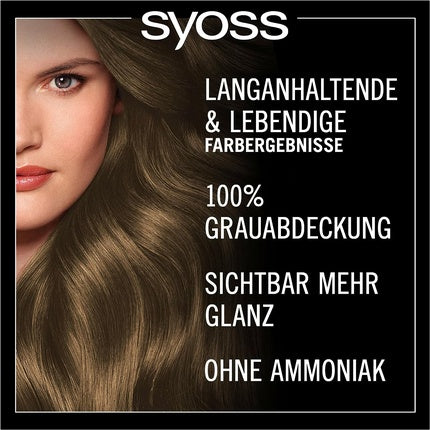 Vopsea de păr, Syoss, Oleo Intense, blond închis