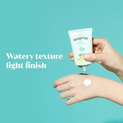 Protecție Solară ETUDE Sunprise Mild Watery Light SPF50+ pentru Piele Sensibilă