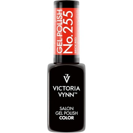 Gel Polish Victoria Vynn No.255 Brick Red, culoare roșu cărămidă, volum 40ml