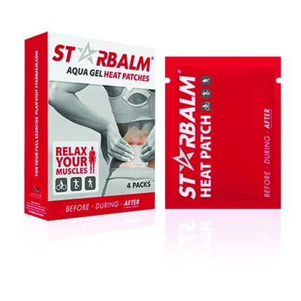 Pliculețe Încălzitoare Sportive Starbalm Aqua Gel Heat Patches, 4 bucăți