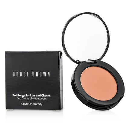 Pot Rouge pentru Buze și Obraji, Bobbi Brown, Fresh Melon, 3.7 g, cremă portocalie