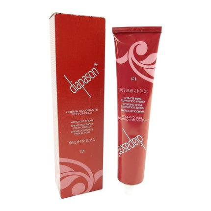 Crema colorantă Lisap Diapason 4/58, 100ml, roșu
