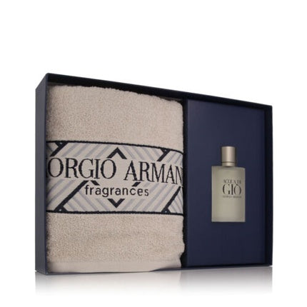 Set parfum, Armani Giorgio, Acqua di Gio, 100ml, Prosop bej
