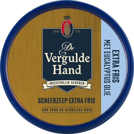 Tabletă de ras Vergulde Hand Extra Fresh cu ulei de eucalipt, 97 g