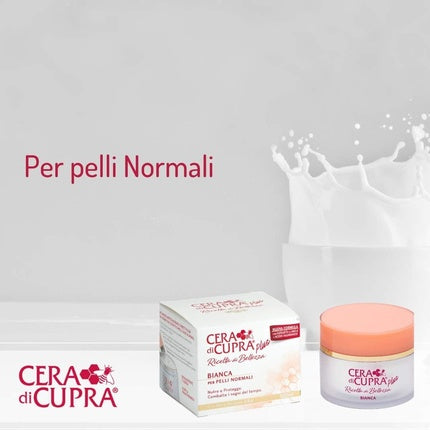 Cremă față, Cera Di Cupra, Beauty Recipe Plus Bianca, 100ml