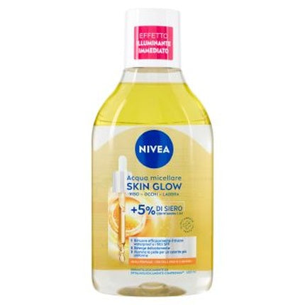Apă micelară Nivea Skin Glow, pentru piele ternă și sensibilă, 400 ml