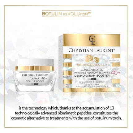 Cremă Anti-Îmbătrânire, Christian Laurent, 40+, Alb, 50ml