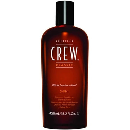 Set Sampon si Balsam, American Crew, 3-in-1, 450ml