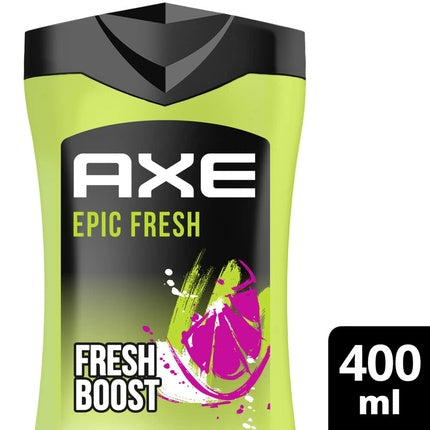 Gel de duș Axe Epic Fresh, 400 ml