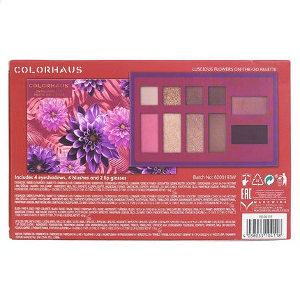 Set machiaj Markwins Colorhaus Mini, paletă cu iluminator