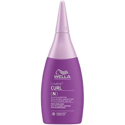 Cremă de stilizare pentru păr creț, Wella Professionals, Creatine+ Curl Intense, 75ml