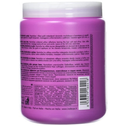 Masca Par, Inebrya, Ice Cream No-Yellow, 1000ml, mov