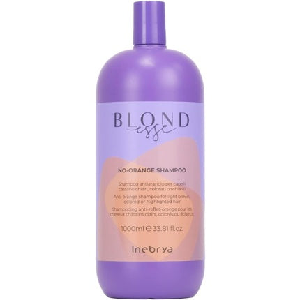 Șampon, Inebrya Blondesse, 1000ml fără portocaliu