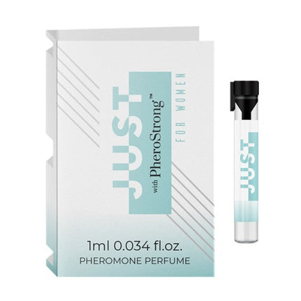Eau de Parfum cu Feromoni pentru Femei, 1ml, Alb/Albastru