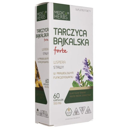Medica Herbs Tarczyca Baikal Forte, Supliment Mineral, 60 Capsule, 550mg