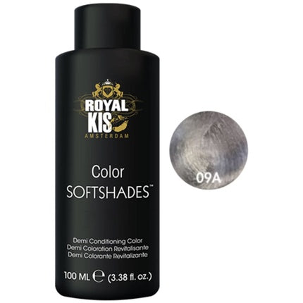 Vopsea de păr Royal Kis Softshades 09A, 100 ml, nuanță argintie