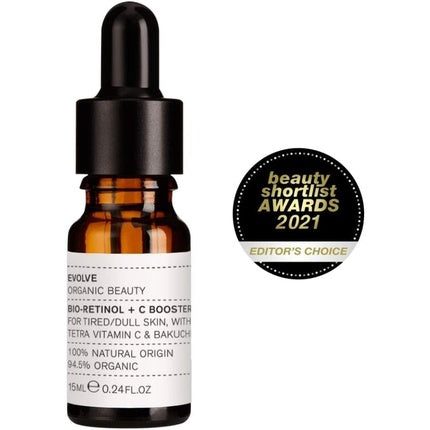 Ser Anti-Îmbătrânire, Evolve, Bio-Retinol + C, Organic