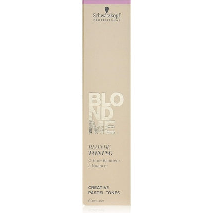 Cremă de tonifiere, Schwarzkopf Blond Me Toning Cream, 60ml, roz