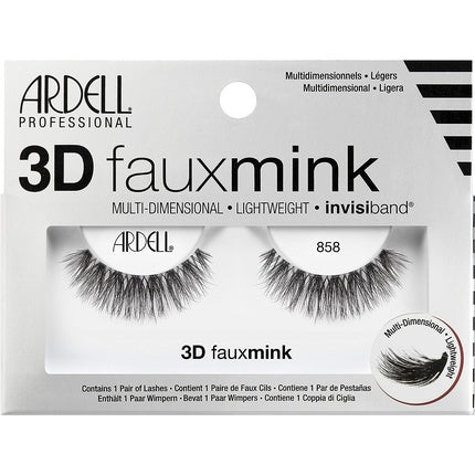 Gene false Ardell 3D Faux Mink, model 858, negre